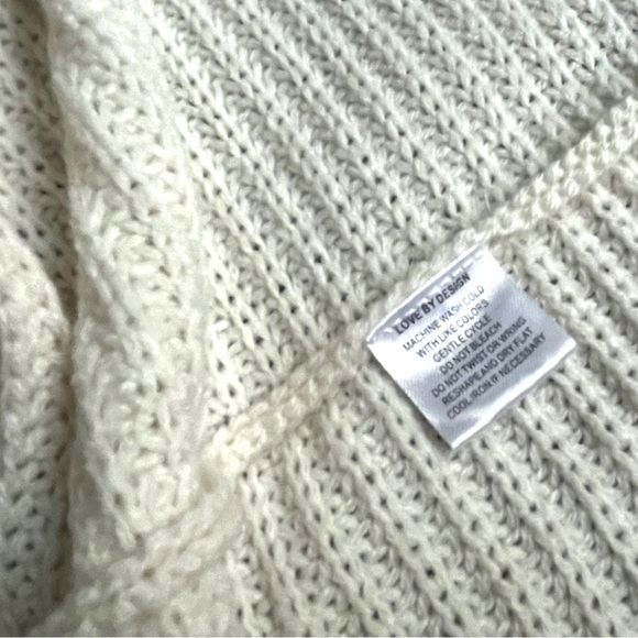 Love by Design Cream Knit Cardigan - Picture 6 of 13